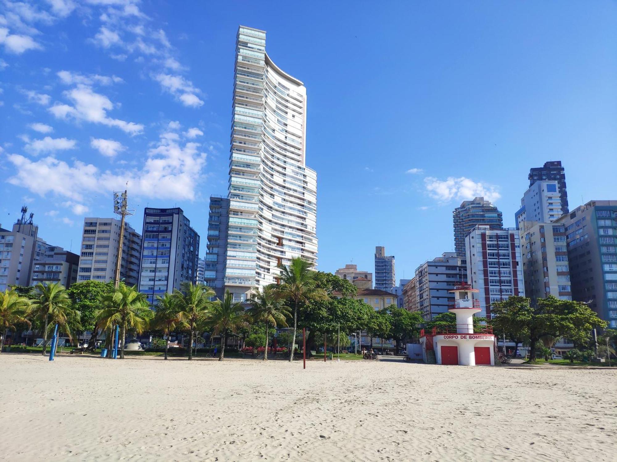 Ferienwohnung Book Santos —Unlimited 1413 — Modernidade E Arte Exterior foto