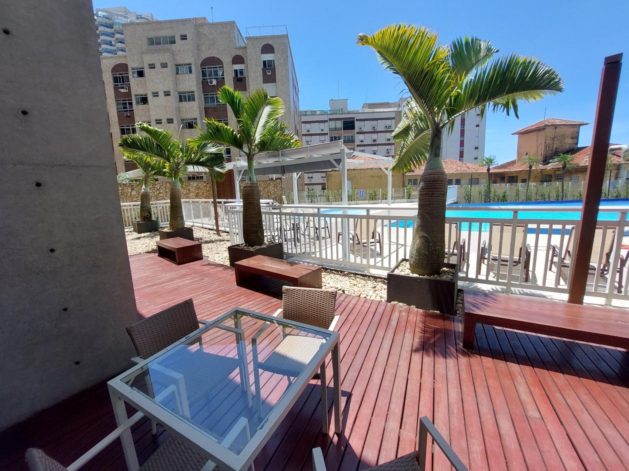 Ferienwohnung Book Santos —Unlimited 1413 — Modernidade E Arte Exterior foto