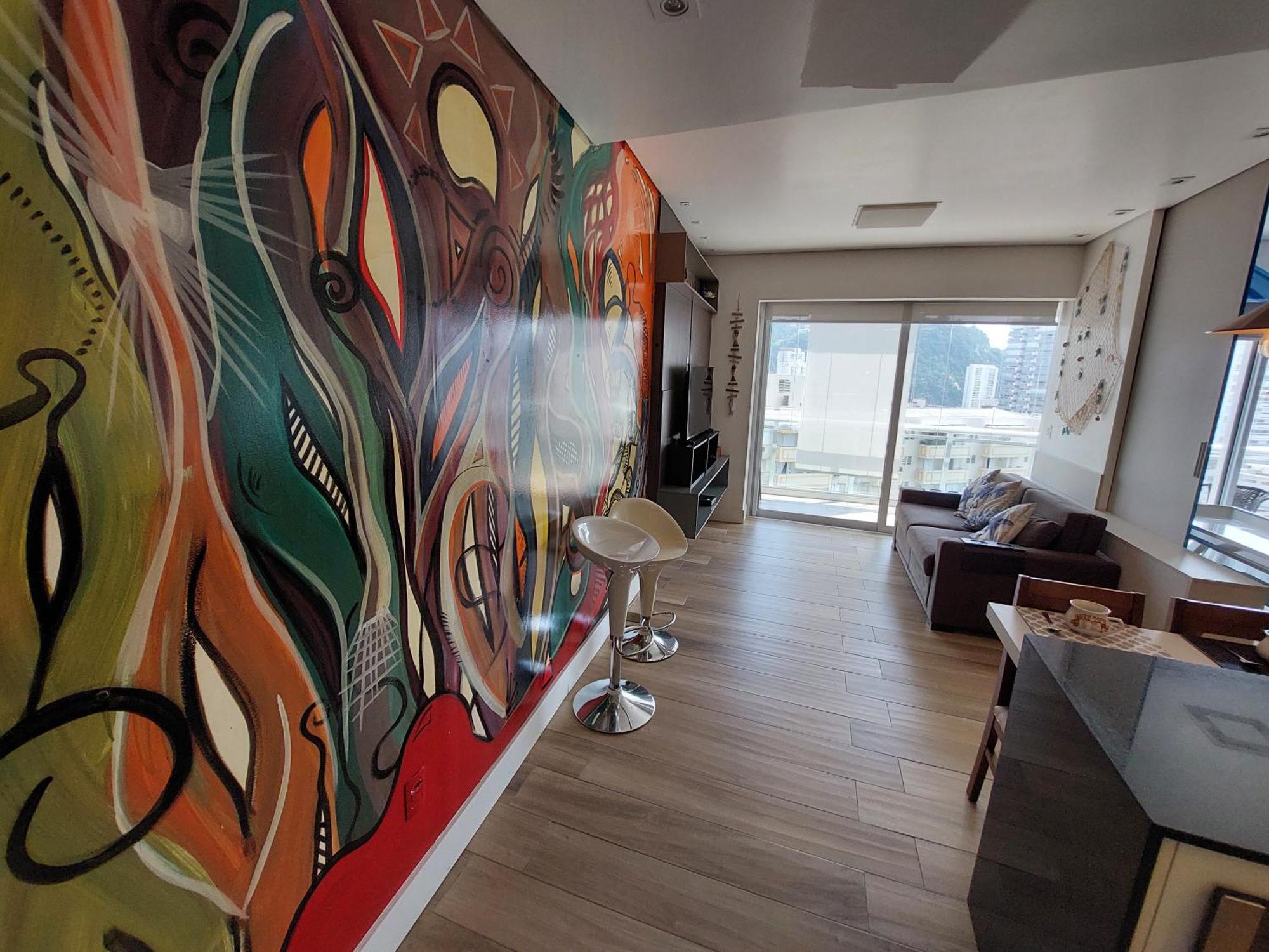 Ferienwohnung Book Santos —Unlimited 1413 — Modernidade E Arte Exterior foto