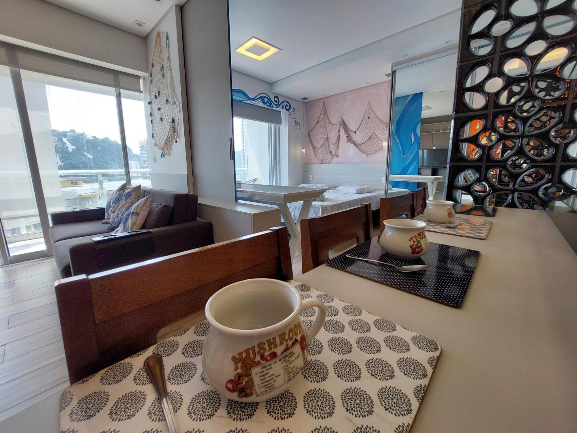 Ferienwohnung Book Santos —Unlimited 1413 — Modernidade E Arte Exterior foto